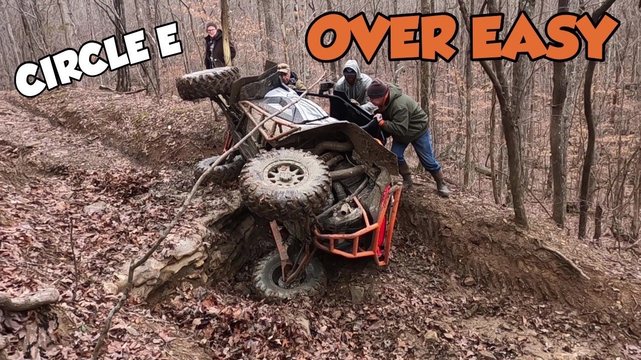Circle E offroad park: waterfalls and roll overs