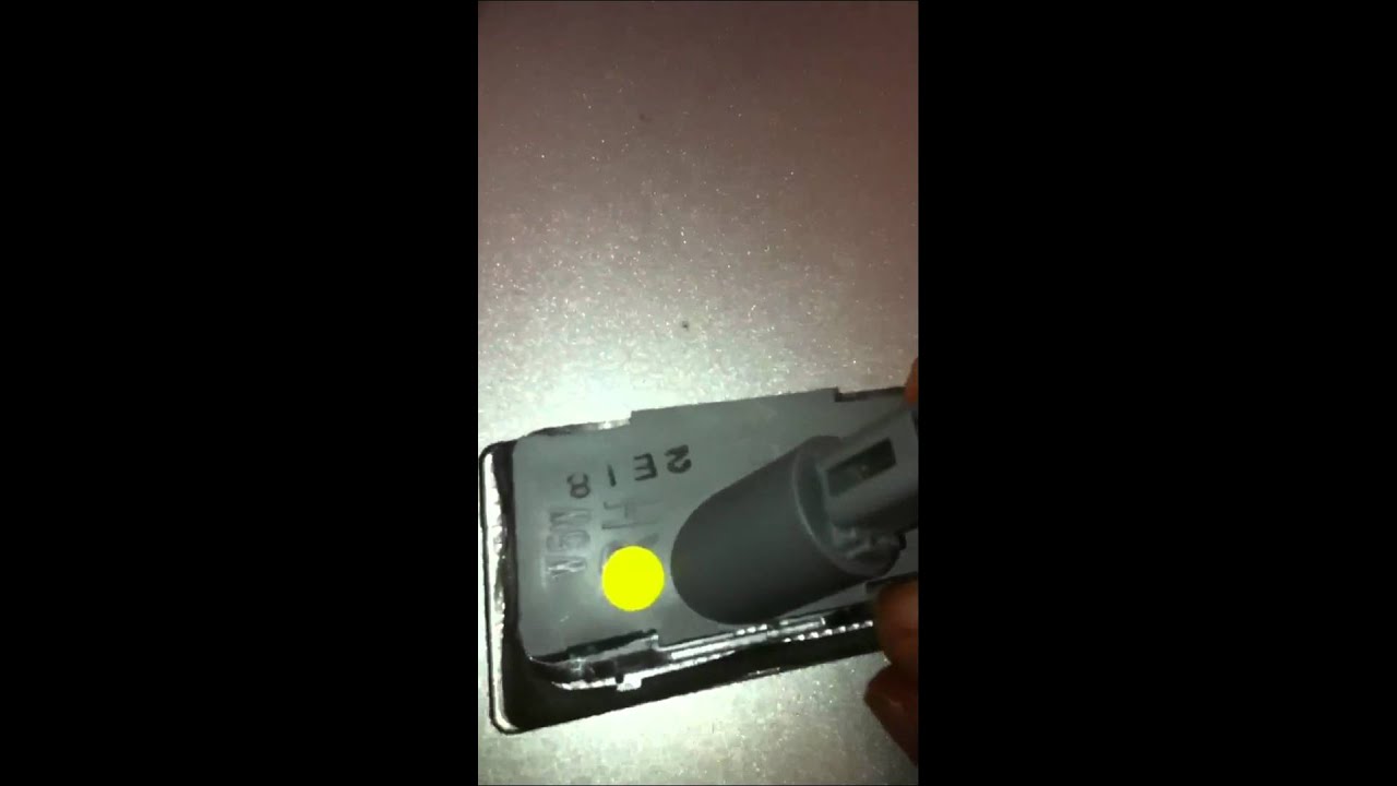 2013 Hyundai elantra license plate LED
