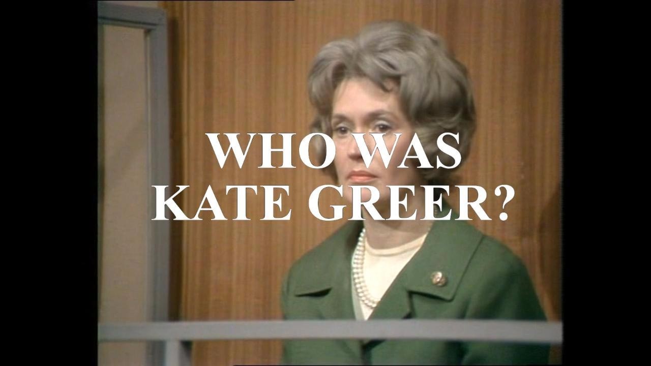 Crown Court - Who was Kate Greer? (1973)