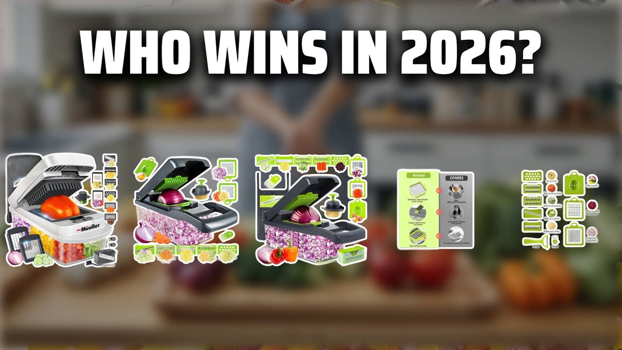 The Top 5 Best Vegetable Chopper in 2026 - Must Watch Before Buying!