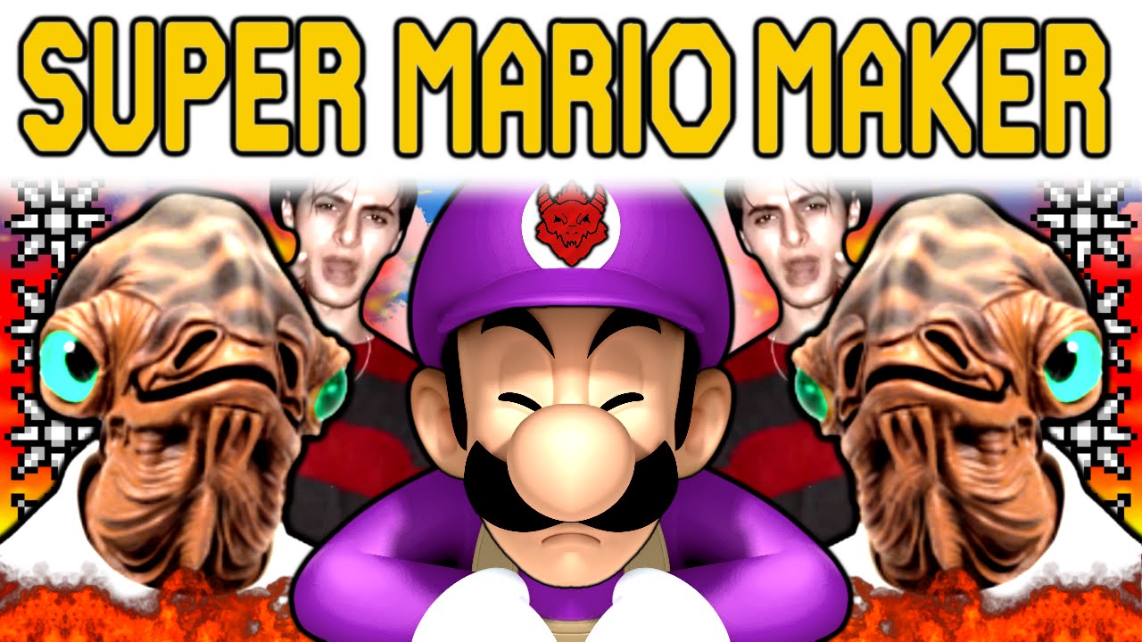 Super Mario Maker | SPIKE WARS: 100 MARIOS TRAP BACK