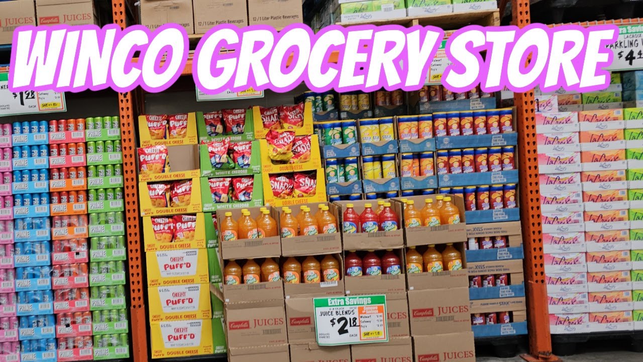 WINCO GROCERY STORE BROWSE WITH ME