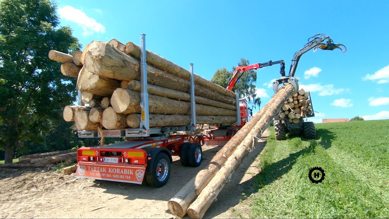 Scania and long timber