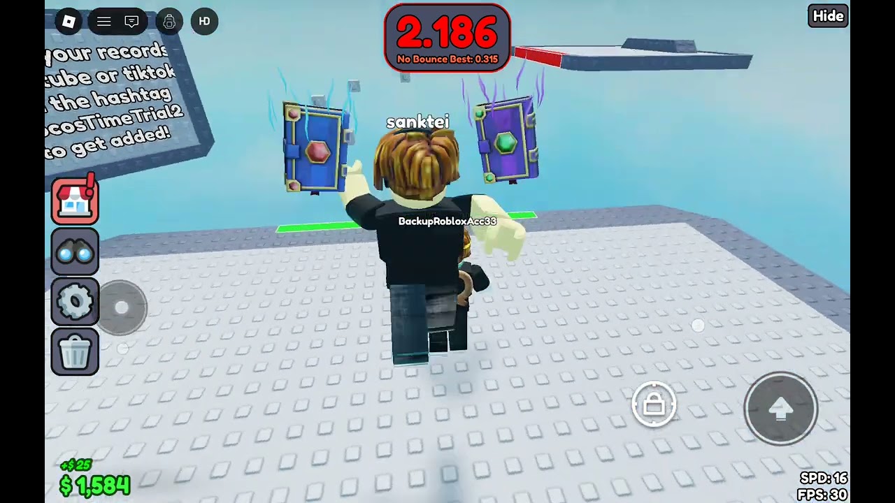 I beat realrosas record #CocosTimeTrial2