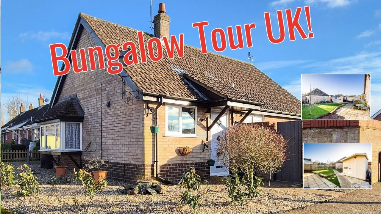 BUNGALOW TOUR UK ! Well Presented! For Sale £240,000 Watton, Norfolk - Longsons estate agents.