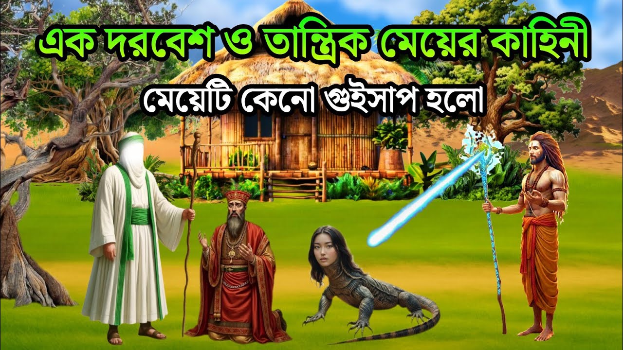 আল্লাহর ২ অলির ঘটনা | এক দরবেশ ও একতান্ত্রিকের মেয়ের গুইসাপ হয়ে যাওয়ার ঘটনা | Rasuler Adarsh
