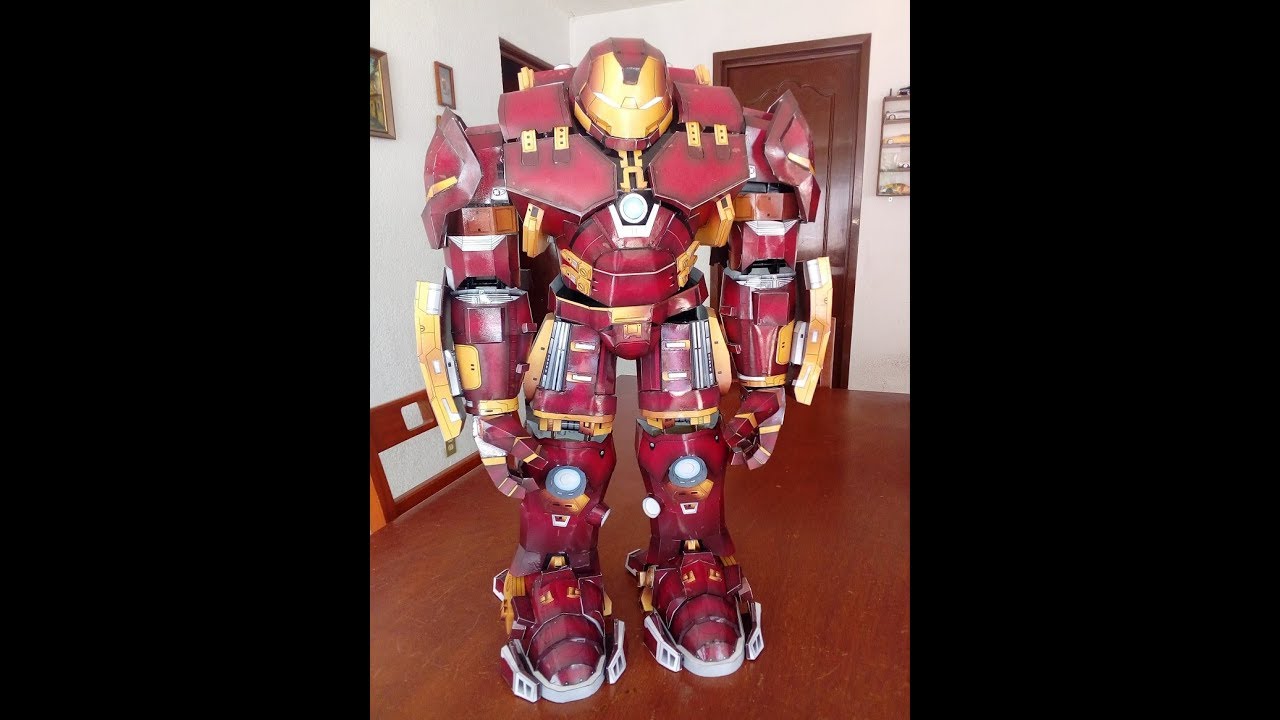 Hulkbuster ( Mark  44 ) Papercraft Gratis
