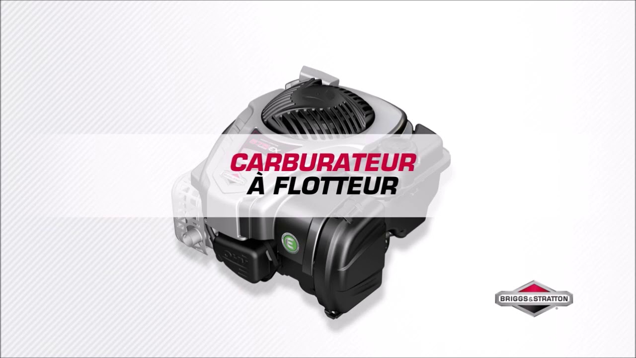 Comment d&eacute;marrer le moteur Briggs & Stratton 575EX