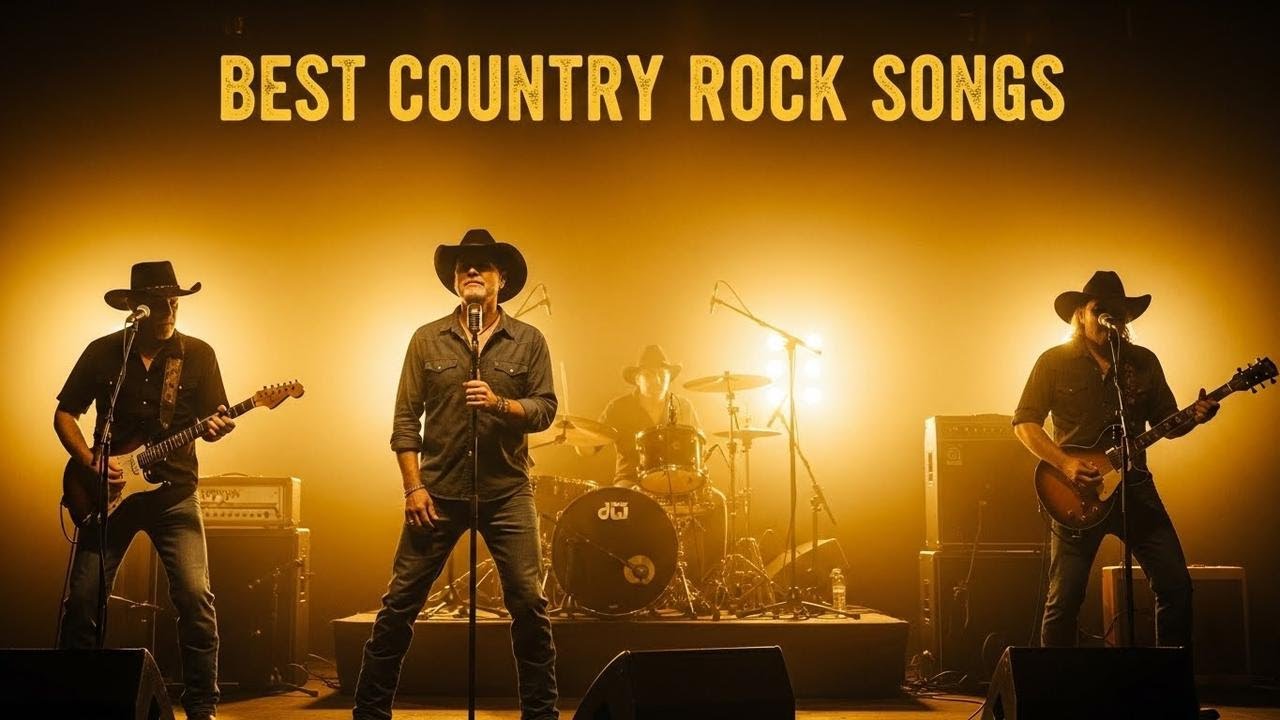 Best Country Rock Songs 2026 🎸 Classic Road Trip Vibes & Freedom | Eagles & CCR Style