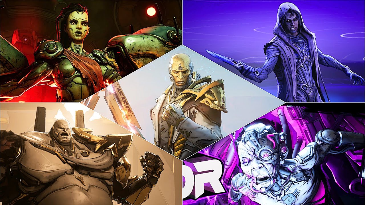 Borderlands 4 &ndash; All Main Bosses Cutscenes (4K) 2025
