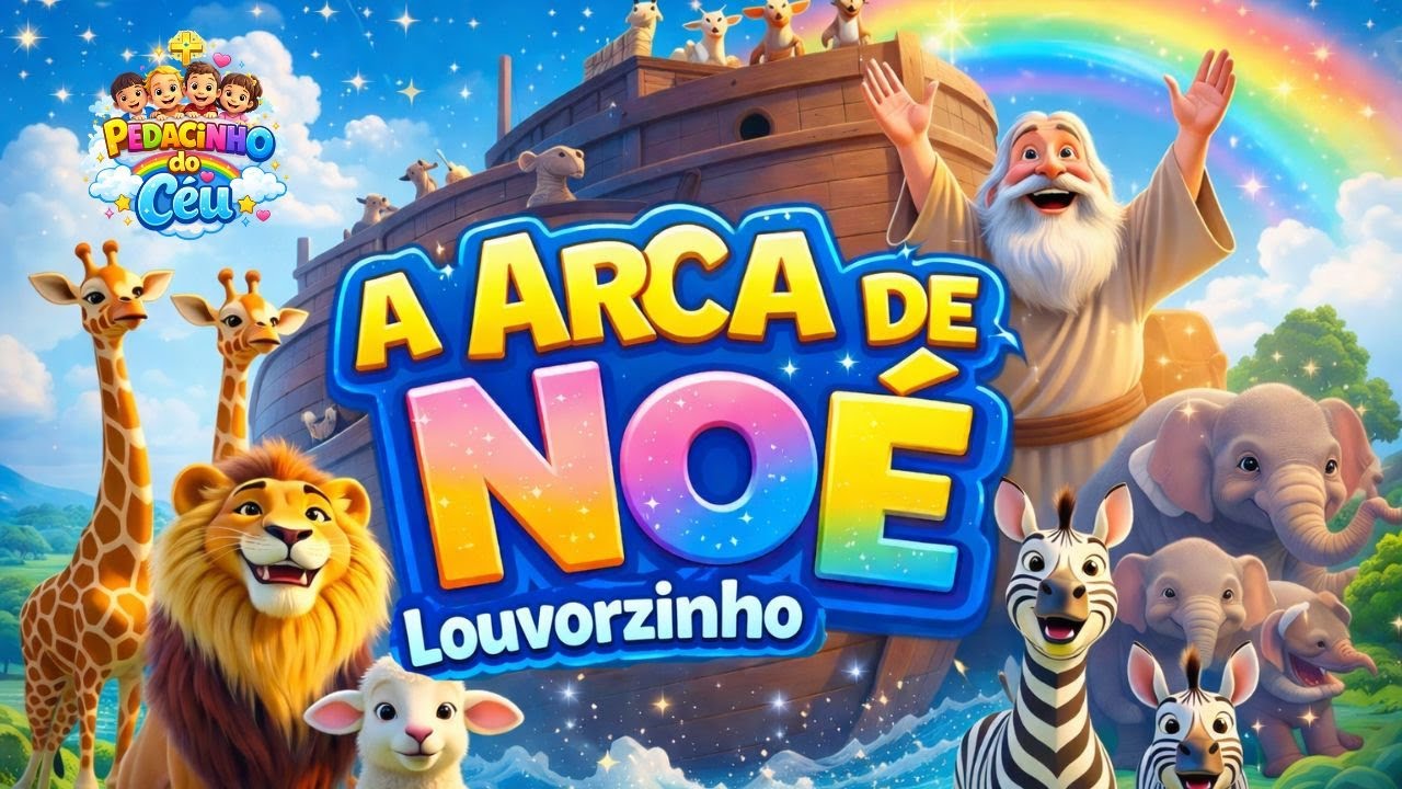 A Arca de Noé | Musiquinha Infantil Cristã | Bíblia para Crianças