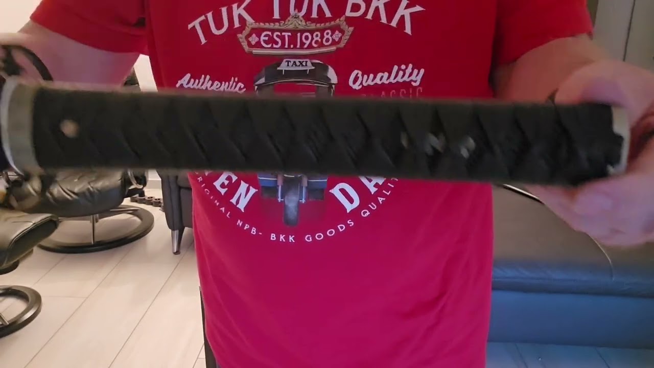 ⚔️Z - Sey Katana (Stahl Tamahagane)⚔️ mit neuer Leder Wicklung 👍👍