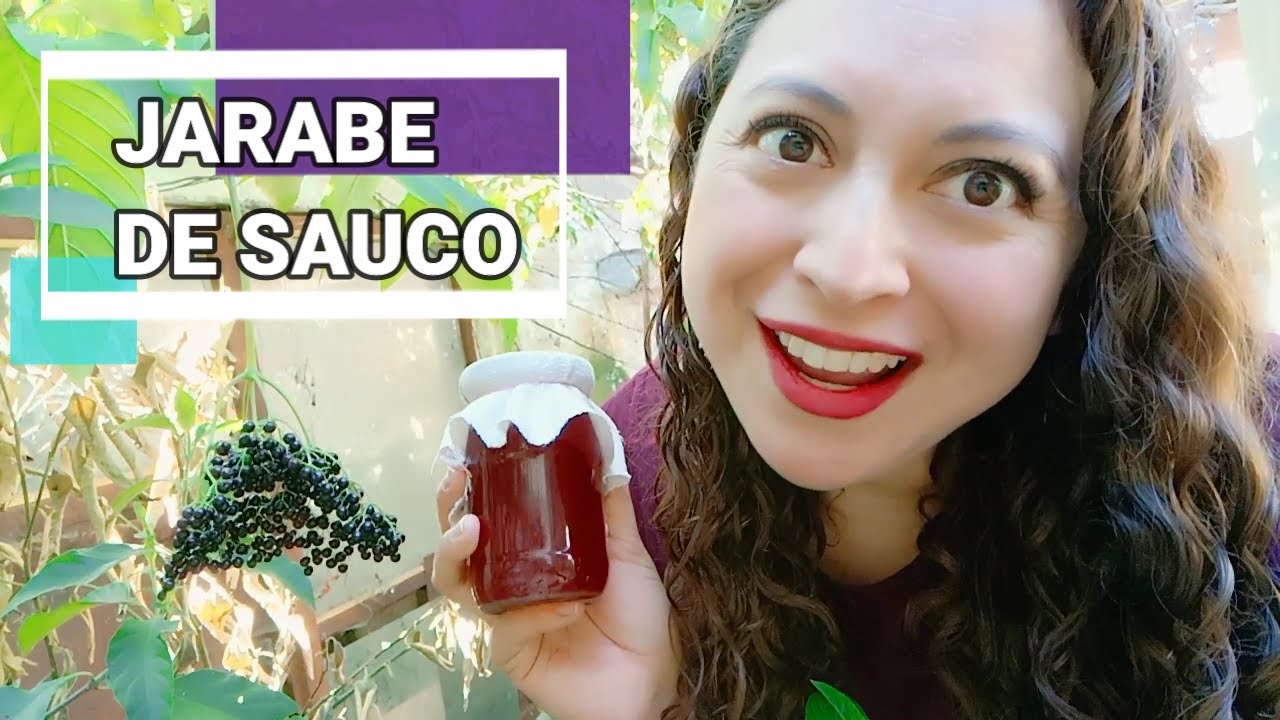 Jarabe antigripal natural de Saúco. Preparación paso a paso