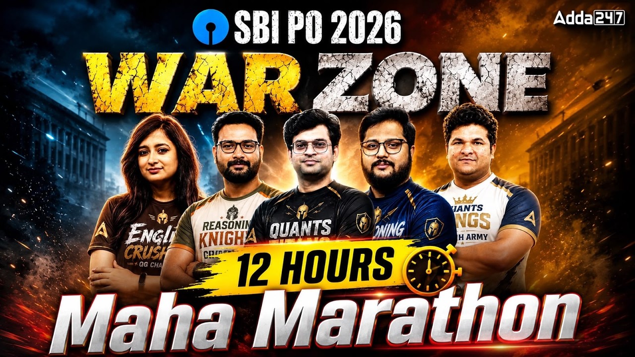 SBI PO 2026 Strategy | 12 Hours Maha Marathon | WARZONE Complete Preparation