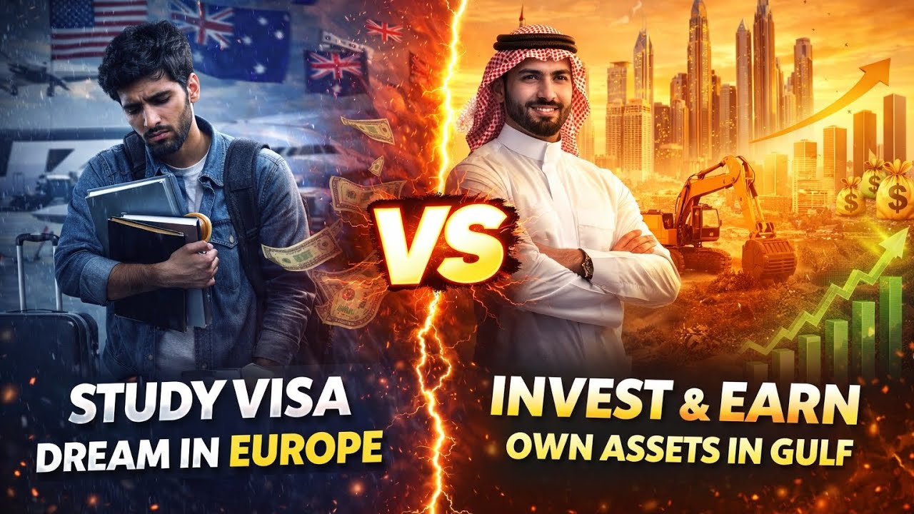 Study Visa for Europe is better Option Or Investing in Gulf is Best? by Syed M Hadi