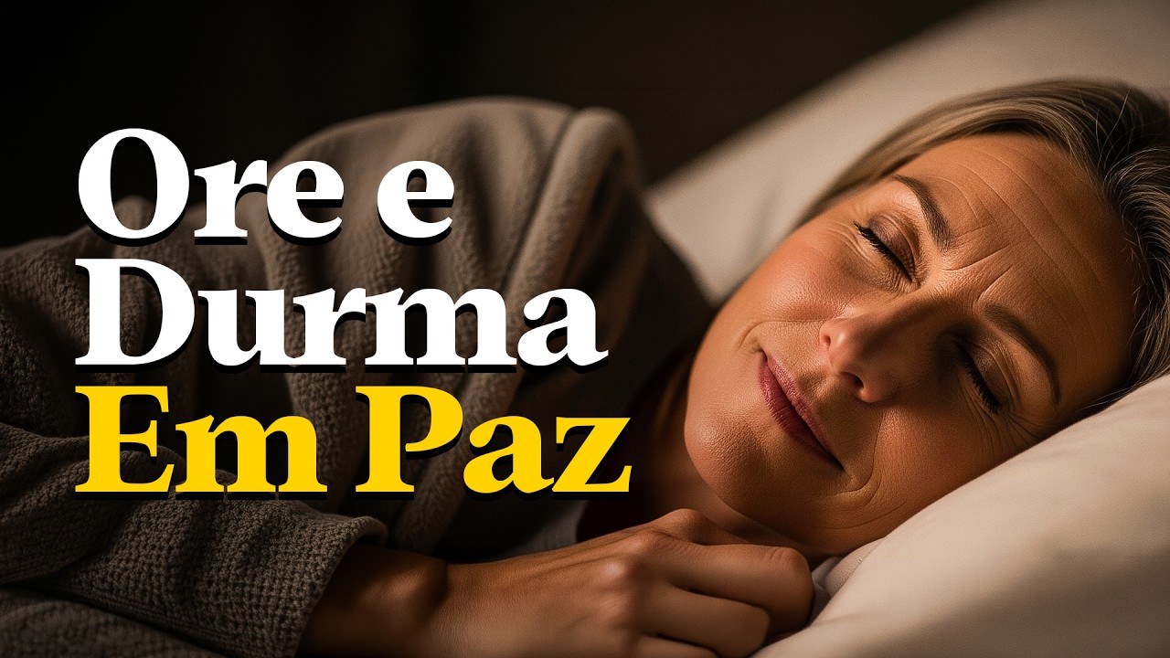 Querido Deus, Oro Para que o o Senhor Silencie Minha Mente e Me Dê Descanso Nesta Noite