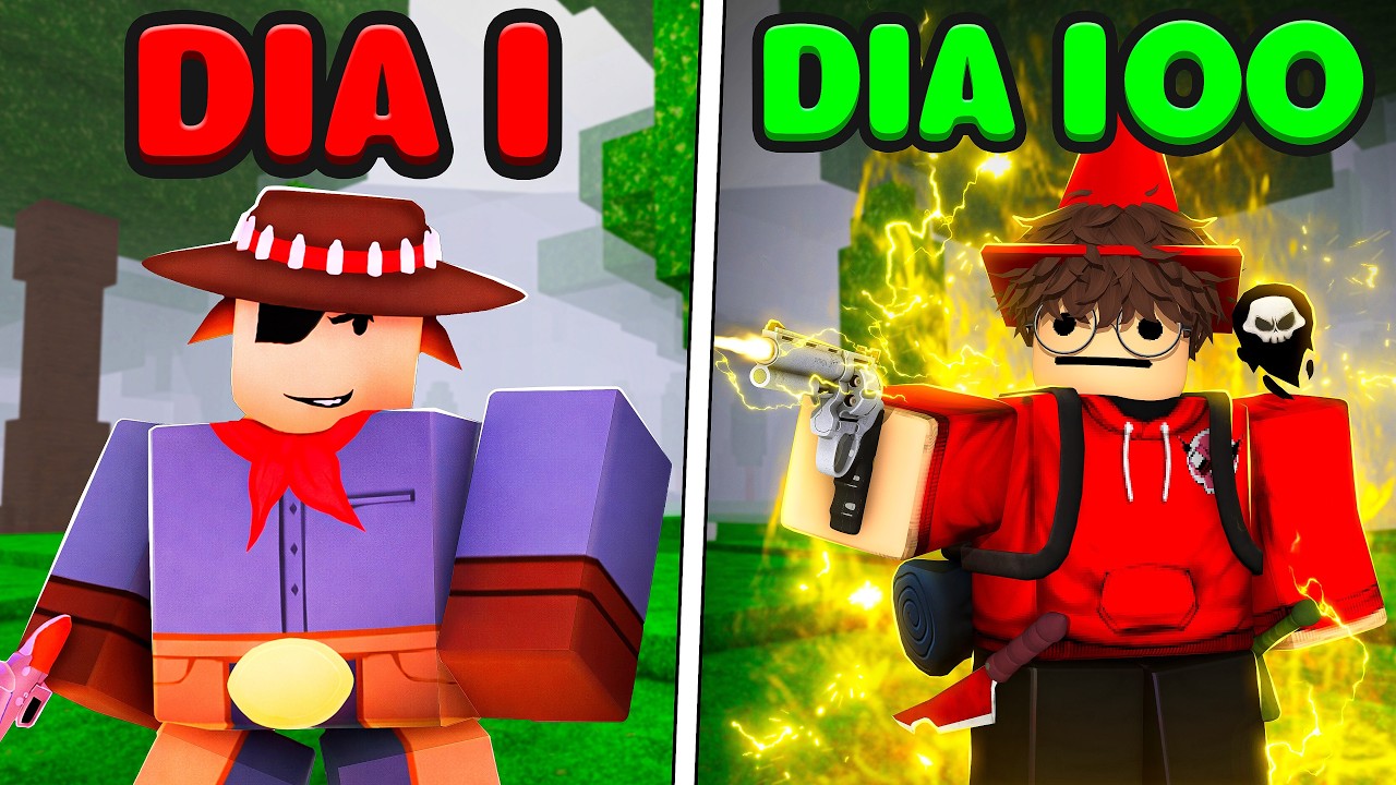 100 DIAS COMO GUNSLINGER NO 99 NOITES NA FLORESTA