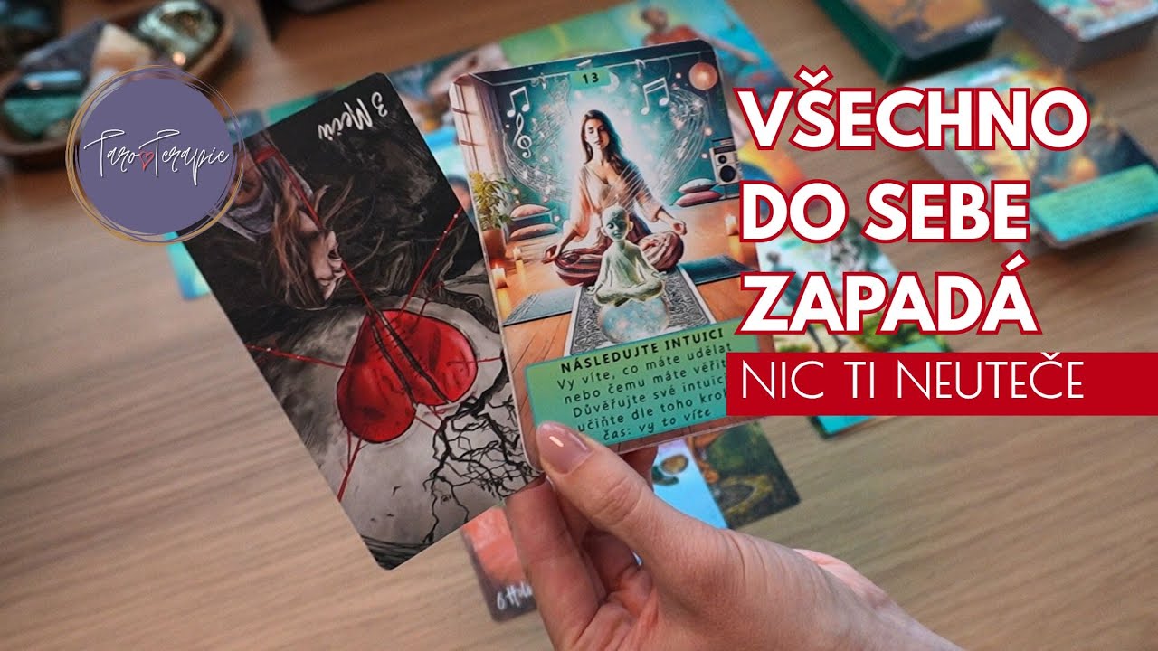 Všechno do sebe zapadá. Nic ti neuteče #taroterapie #barbraspirit #tarot