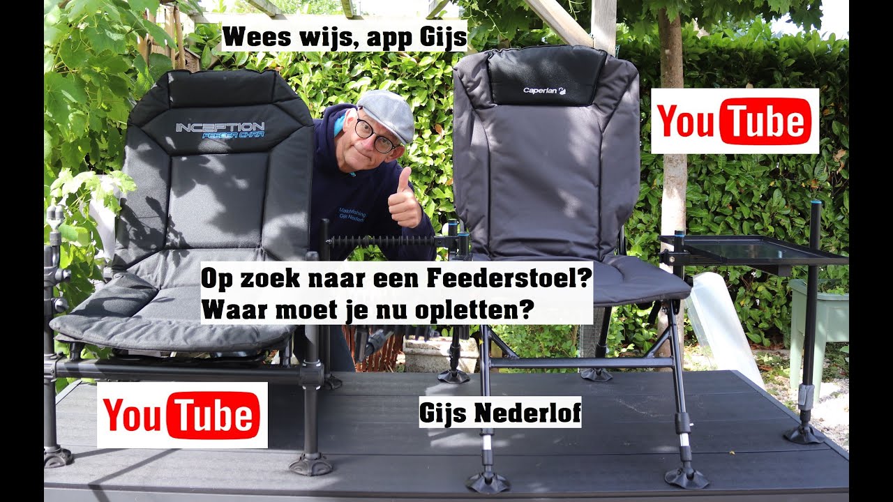 Gijs Nederlof: Waar moet je op letten bij aanschaf van een feederstoel.