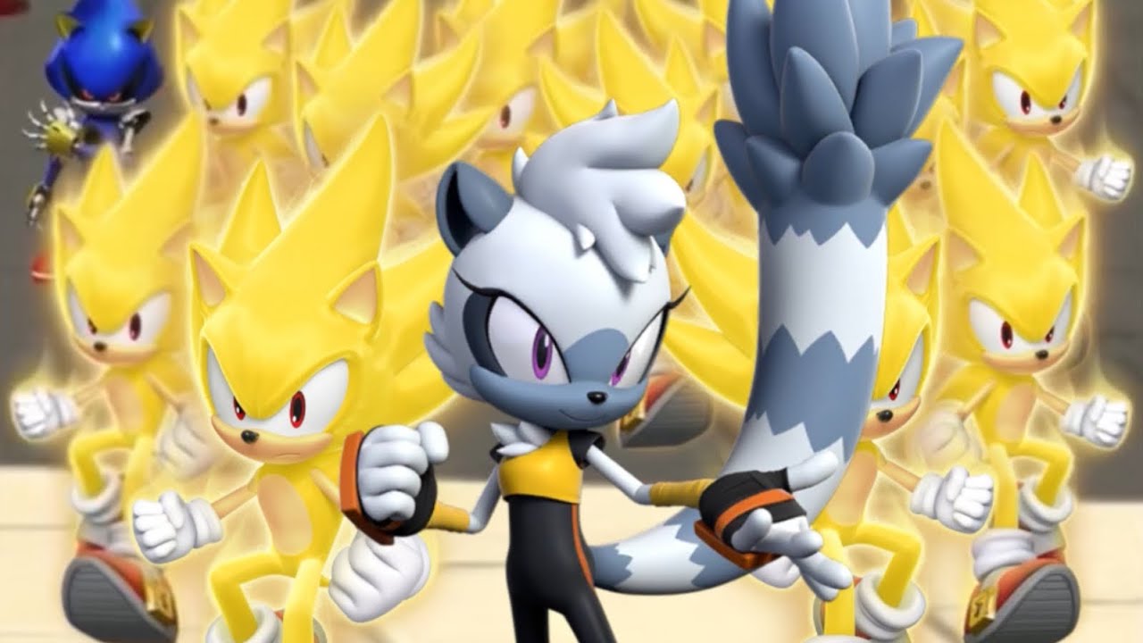 Sonic Forces Speed Battle: Vs Super Hackers with Memes