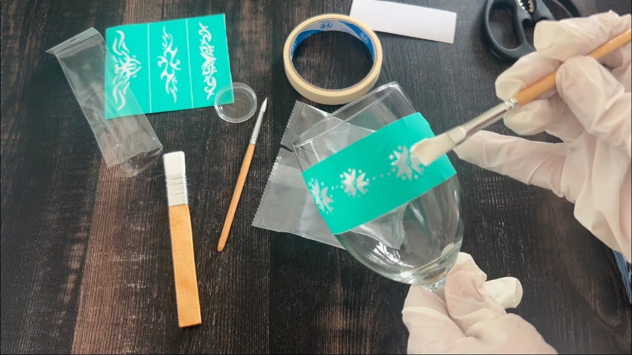 How to Etch Glass at Home with Ease | Glass Etching Cream Kit Review & Tutorial