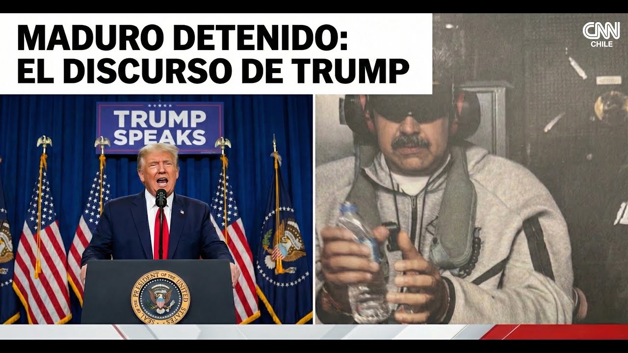 Discurso completo de Donald Trump tras detenci&oacute;n de Nicol&aacute;s Maduro