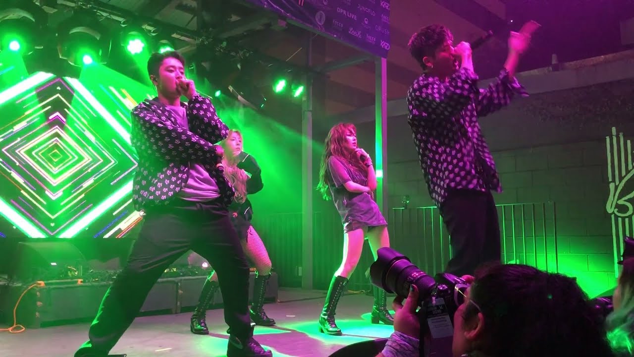 KARD- Don't Recall (Hidden Ver.) live SXSW 2018