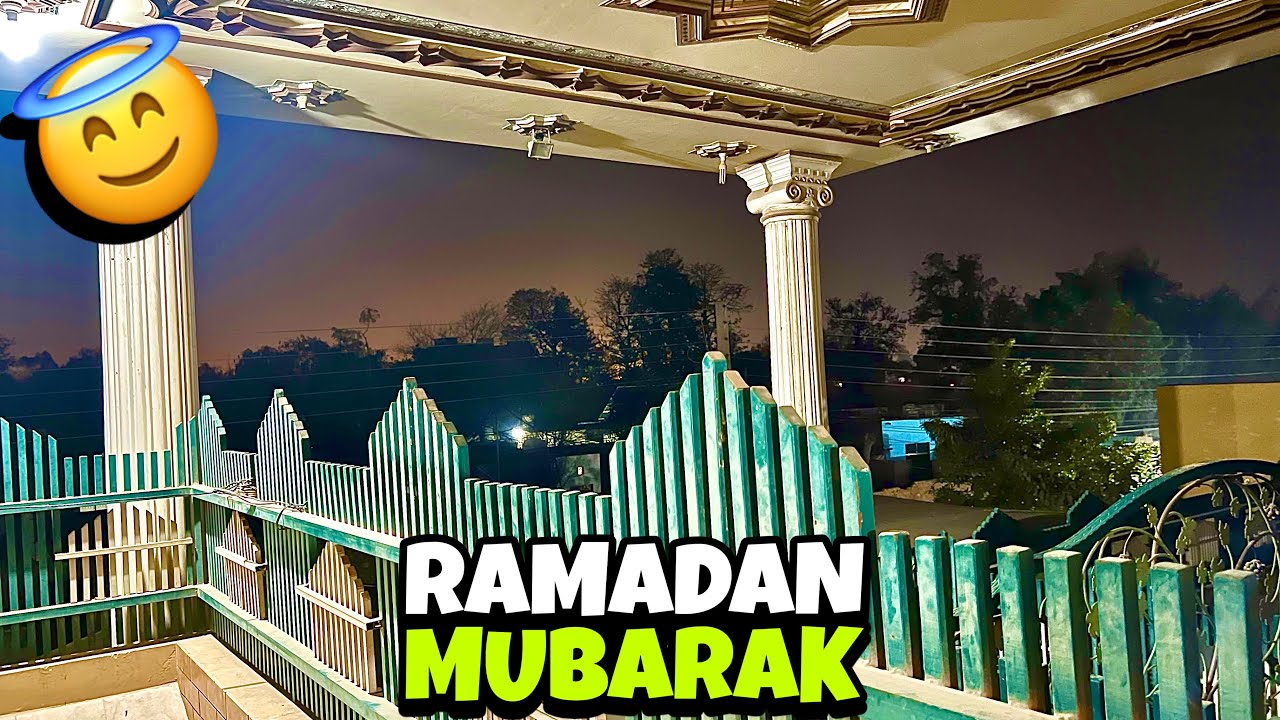 Ramadan Mubarak to all of you 😇🥰