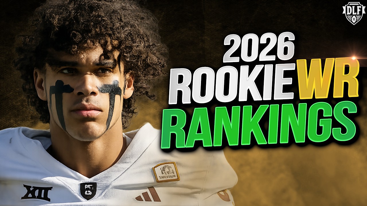 2026 Rookie Wide Receiver Rankings (Post-Combine Marker Update!)