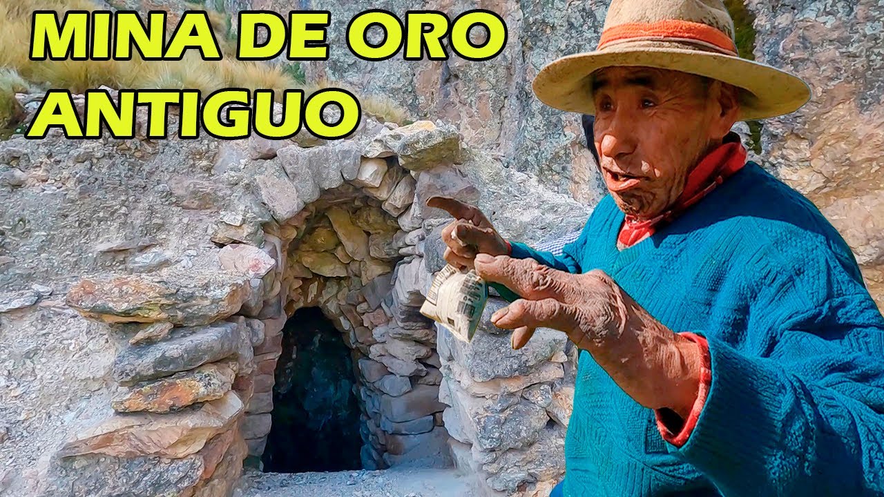 Este HOMBRE DE 78 AÑOS VIVE  en una MINA ABANDONADA - Mina de oro Informal
