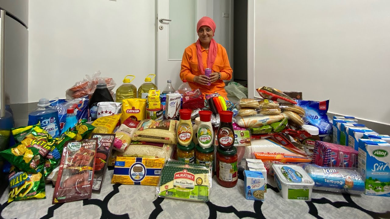 11.000 TL’LİK MARKET ALIŞVERİŞİ 💯