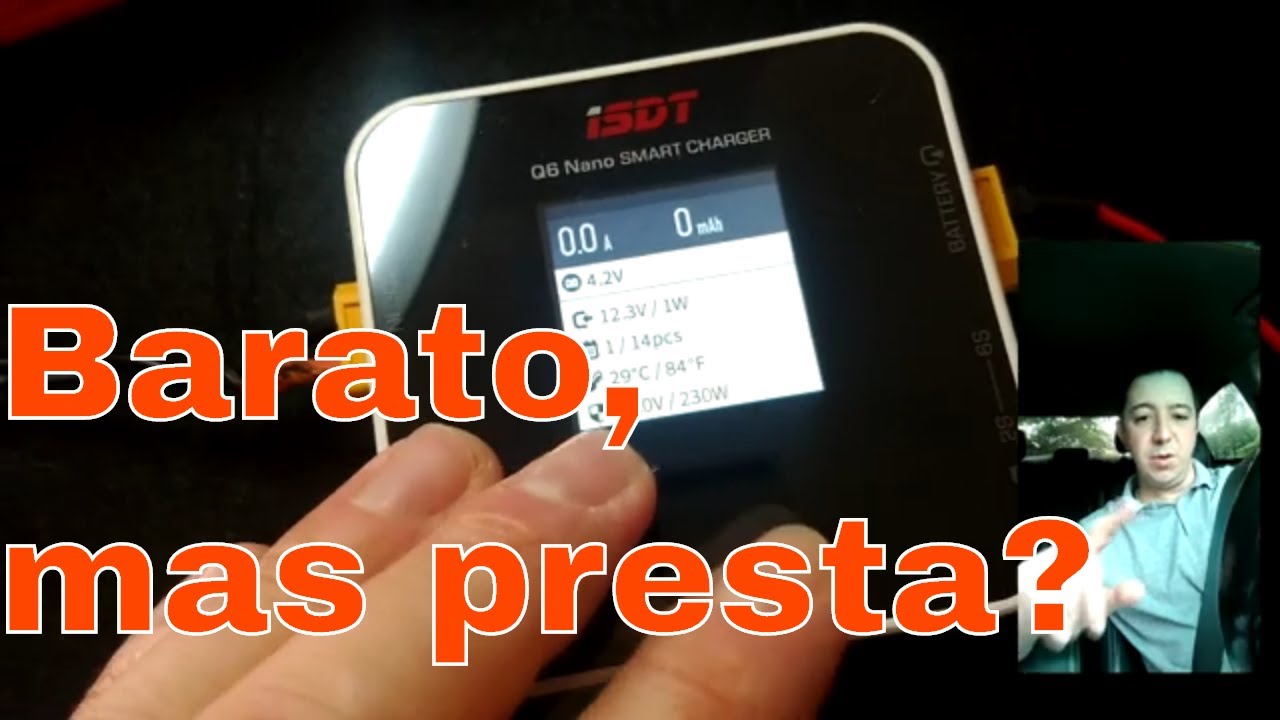ISDT Q6 Nano review - Como carregar baterias LiPo | How-to charge LiPo (english subtitles)