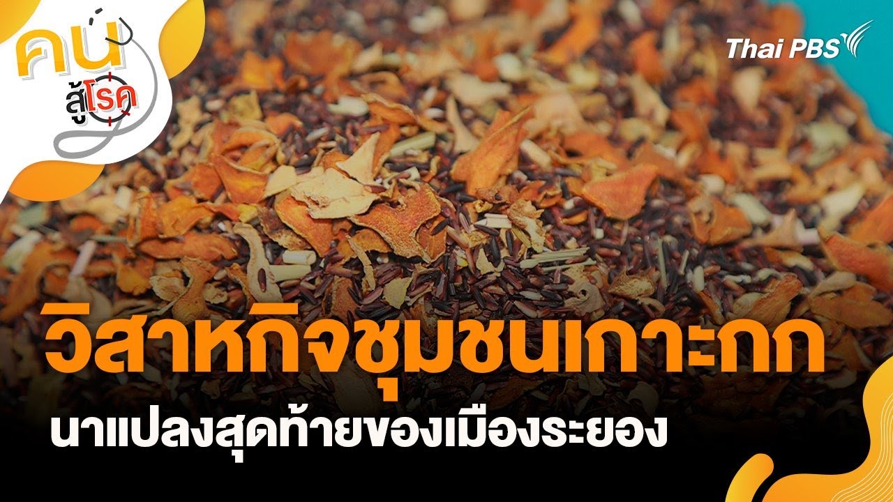 วิสาหกิจชุมชนเกาะกก นาแปลงสุดท้ายของเมืองระยอง | คนสู้โรค