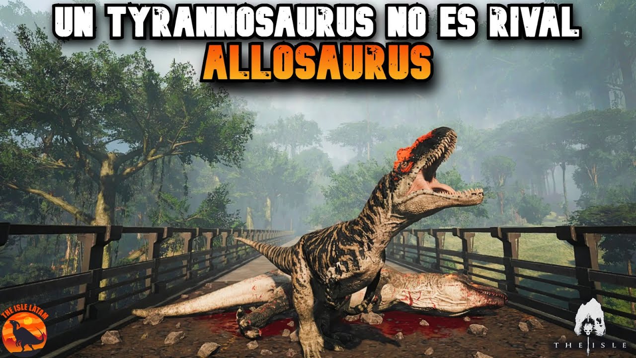NEMO - PARTE #4 // COMBATE ÉPICO ENTRE ALLOSAURUS VS TYRANNOSAURUS REX EN THE ISLE