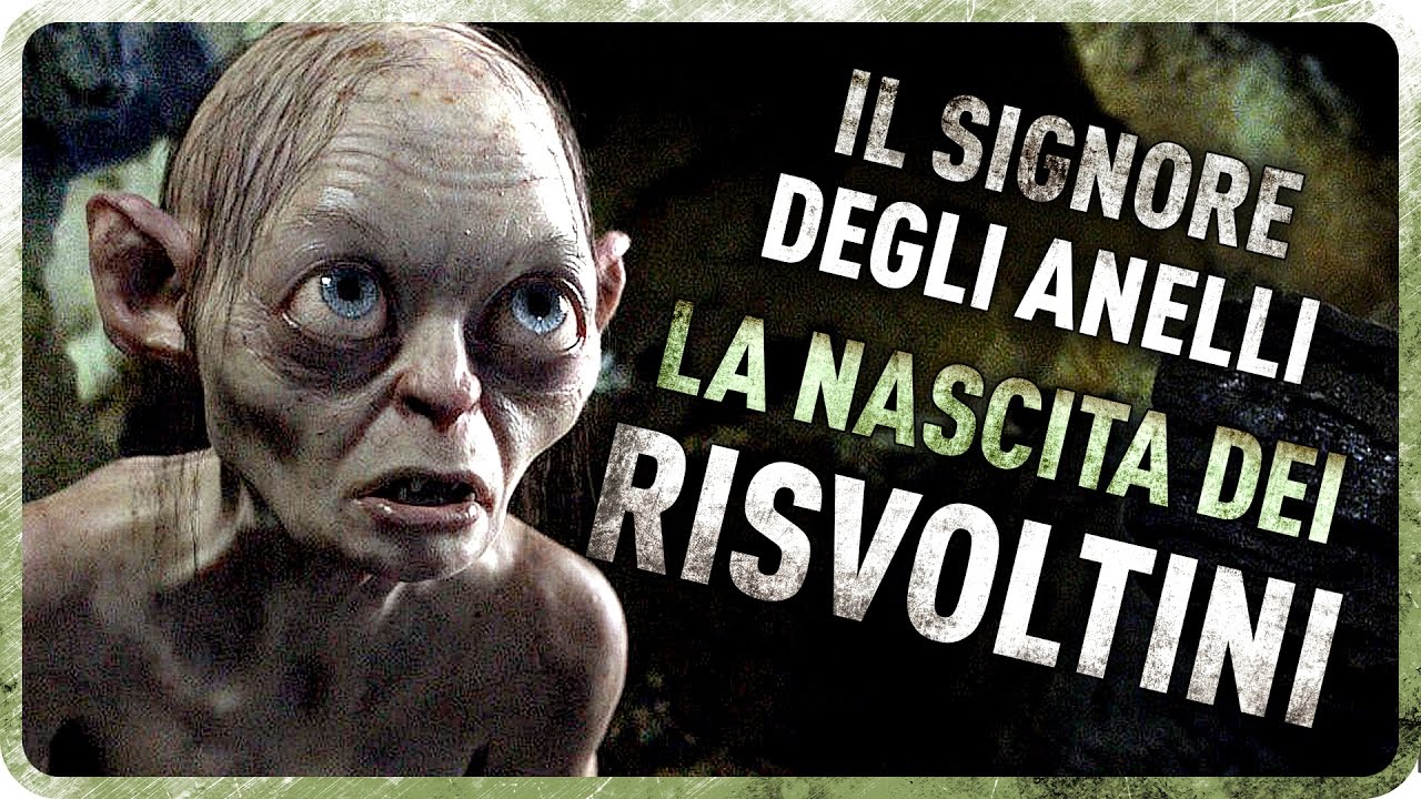 IL SIGNORE DEGLI ANELLI - LA NASCITA DEI RISVOLTINI