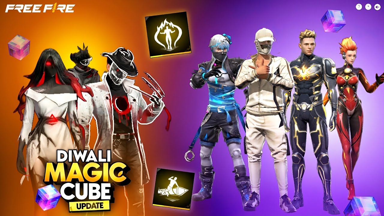Diwali Magic Cube Store Update 💥Halloween Event Free Fire 2026🤯🥳| FF New Event l Free Fire New Event
