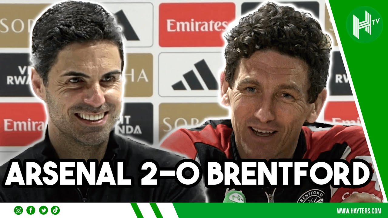 LIVE | Arsenal 2-0 Brentford | Mikel Arteta