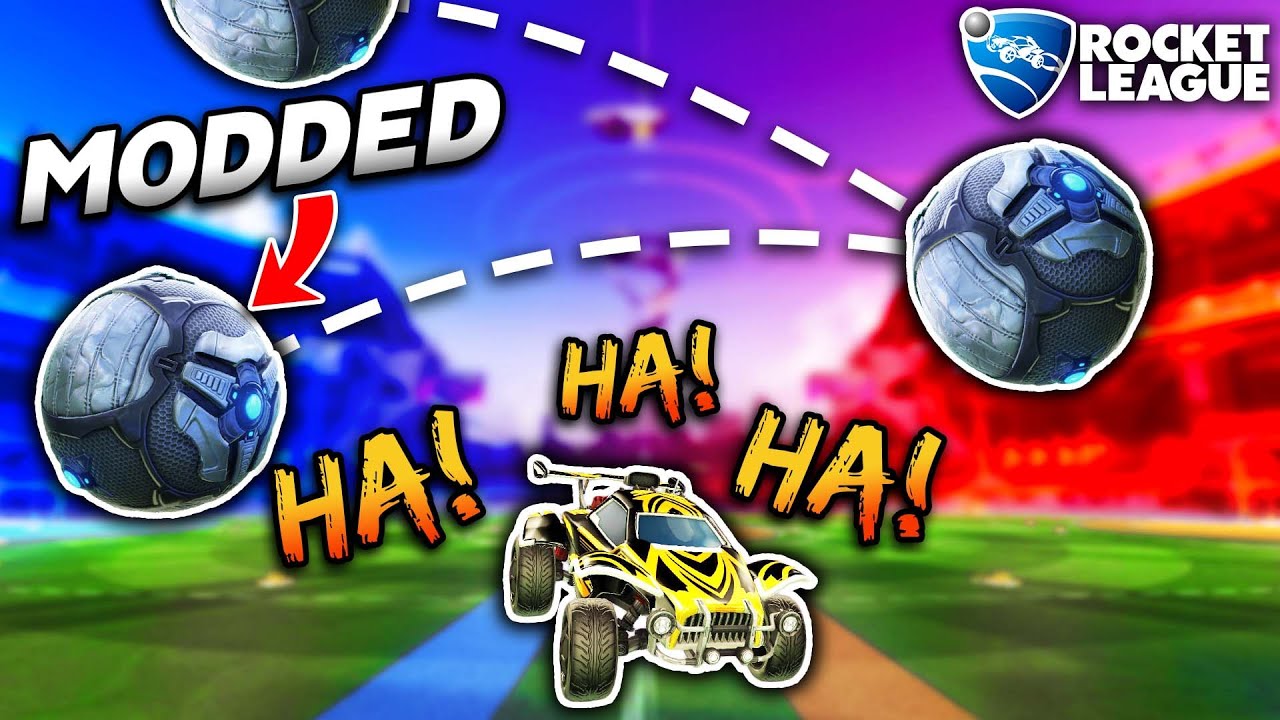 I PRANKED my friends with a MODDED ball... here's what happened