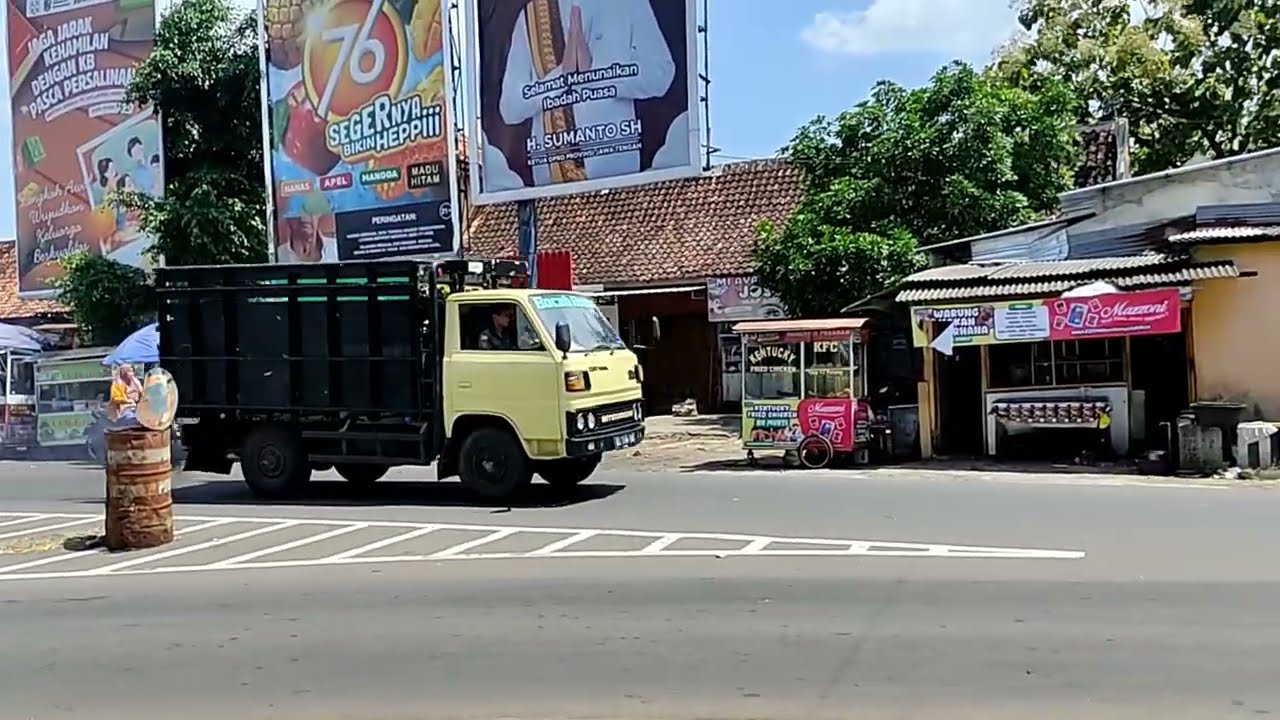 PASAR MOJOGEDANG MENUJU PASAR KARANGPANDAN,RUTE perjalanan motor vlog