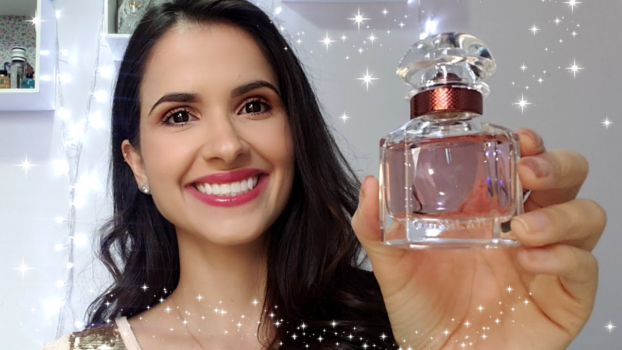 PERFUME com BAUNILHA, jasmim e LAVANDA INTENSA: Mon GUERLAIN intense