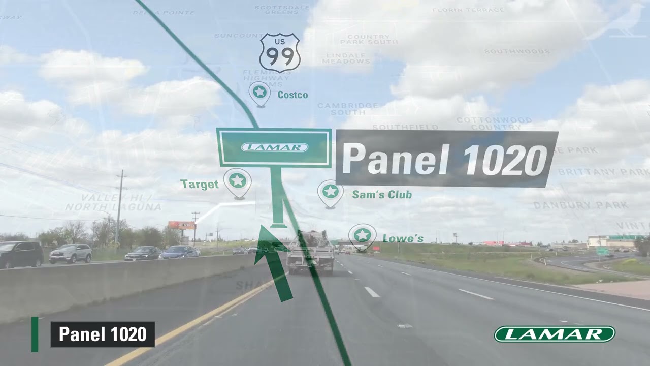 Panel 1020 | Northern California | Lamar Advertising Company