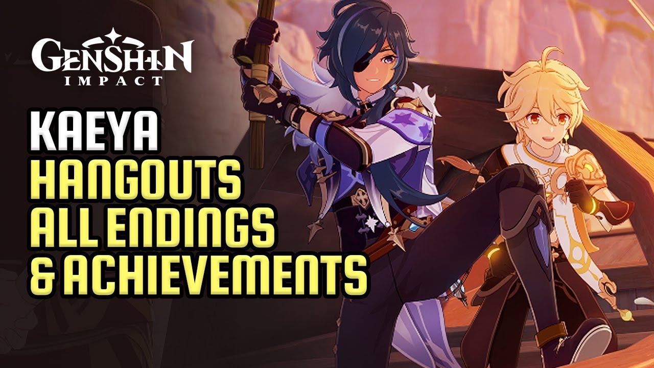 Kaeya Hangout All Endings & Secret Achievements | Hangout Events: Series XI | Genshin Impact 3.8