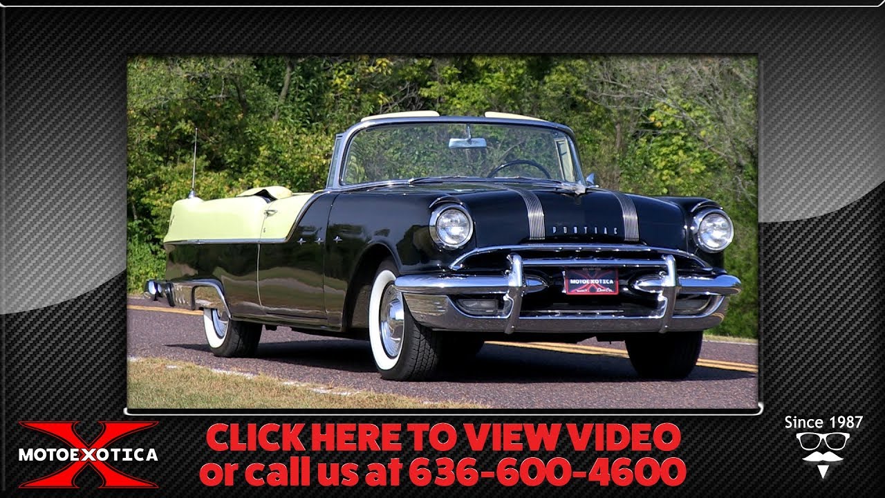 1955 Pontiac Star Chief Convertible -- SOLD