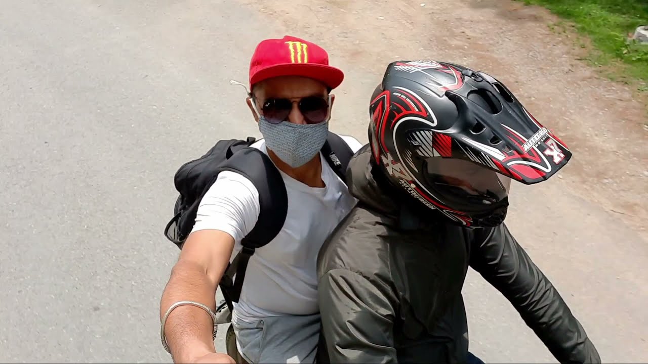 शिमला से नाल्देहरा Hitchhiking Bike Riding Lockdown मे