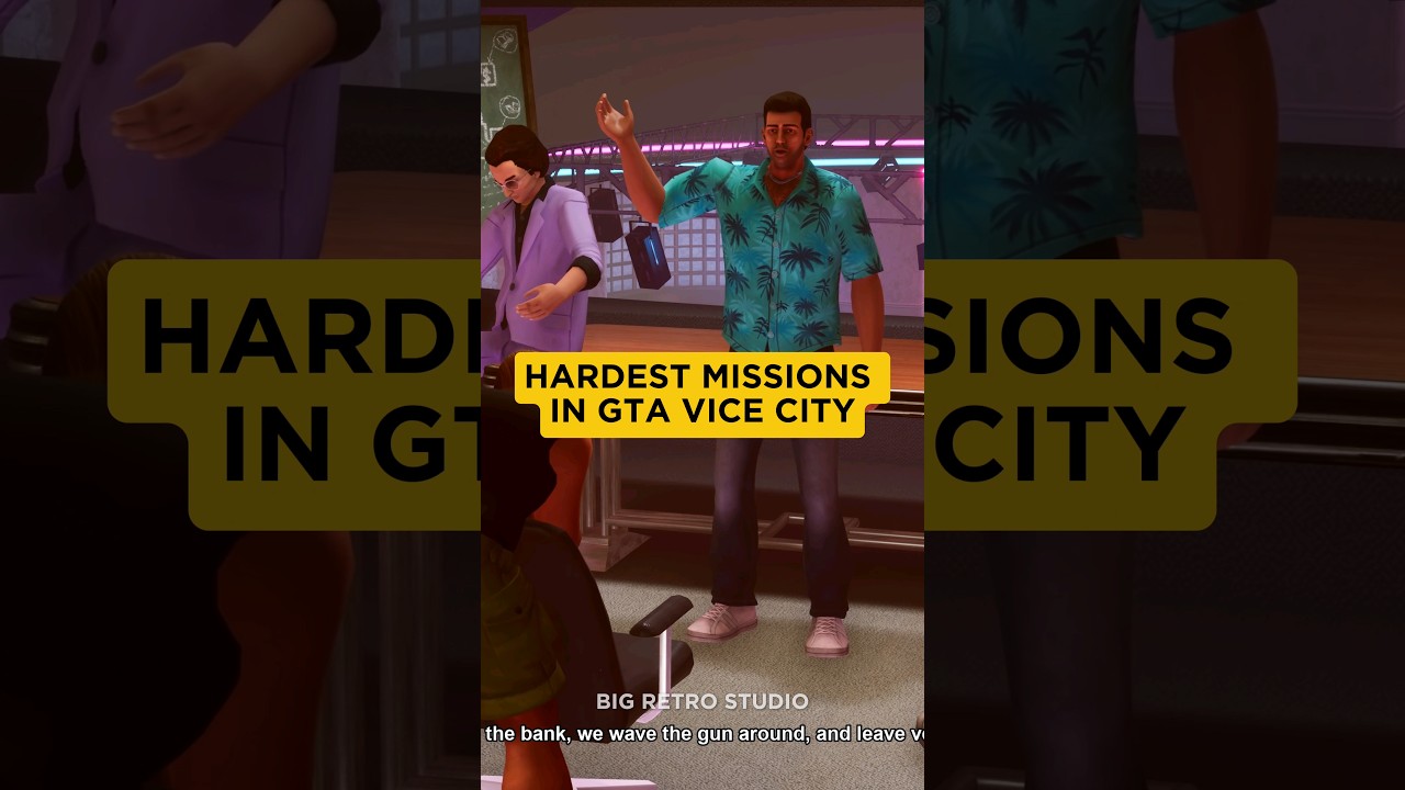 Hardest Missions in GTA Vice City