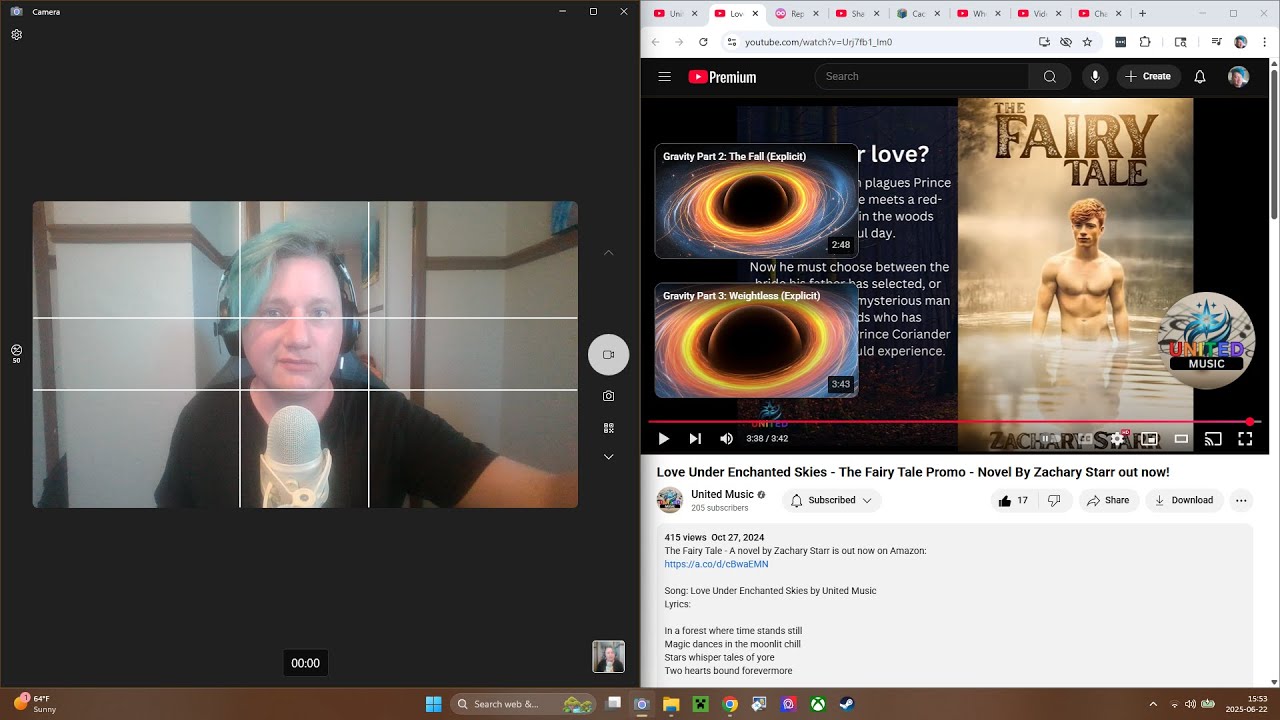 Spencer Carter ~ Love Under Enchanted Skies (Radio Duet) ft United Music #TheFairyTale Zachary Starr