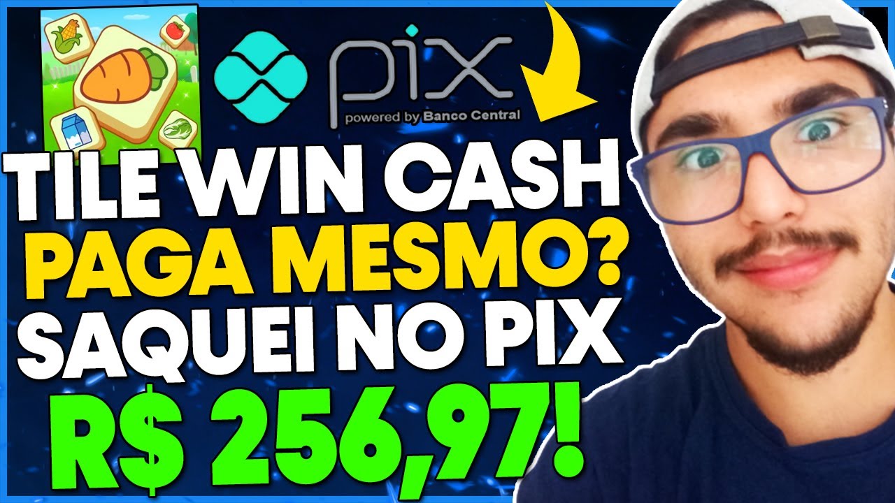 Tile Win Cash Paga Mesmo ou &eacute; FURADA? SAQUEI R$256,97 no Tile Win Cash! App Tile Win Cash!