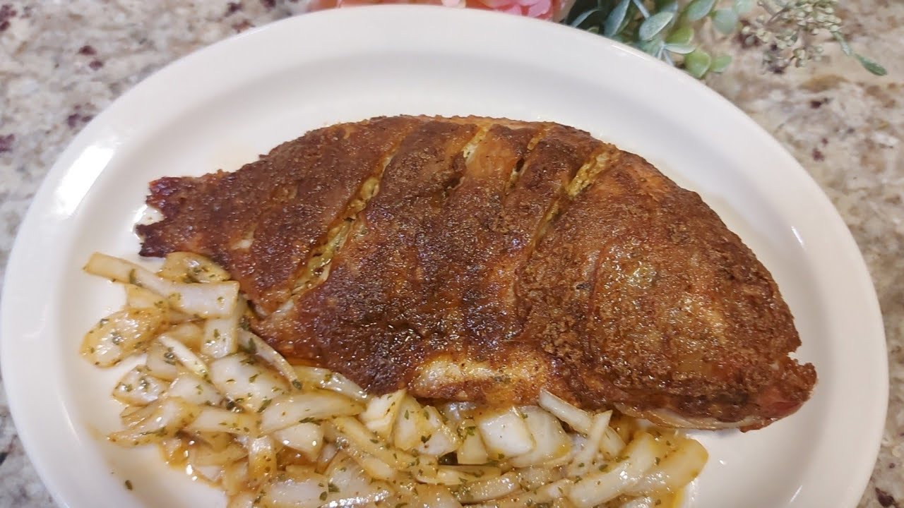 How to Baked Fish with Peanut Butter | Oven Grilled  whole Fish Recipe