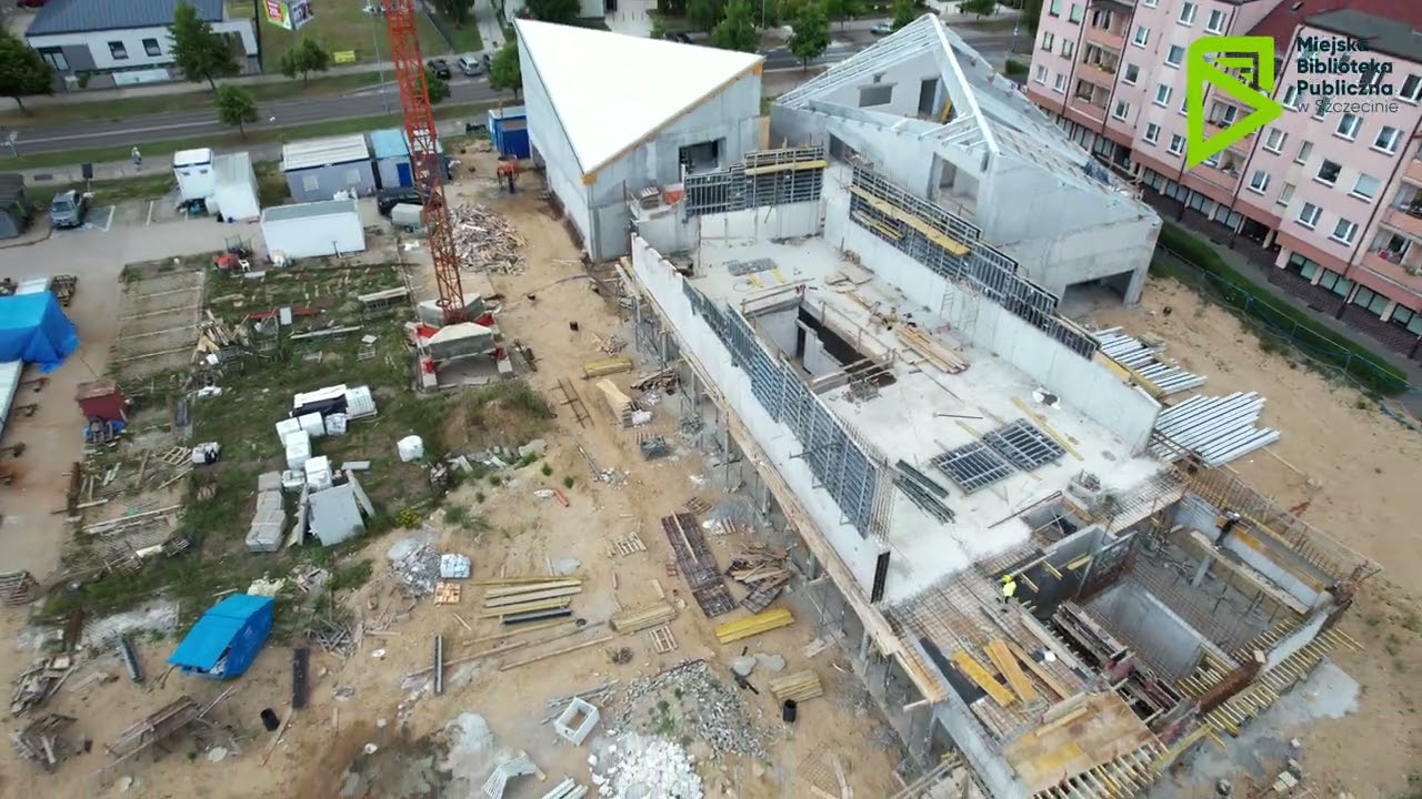 Mediateka z lotu drona - Lato 2023