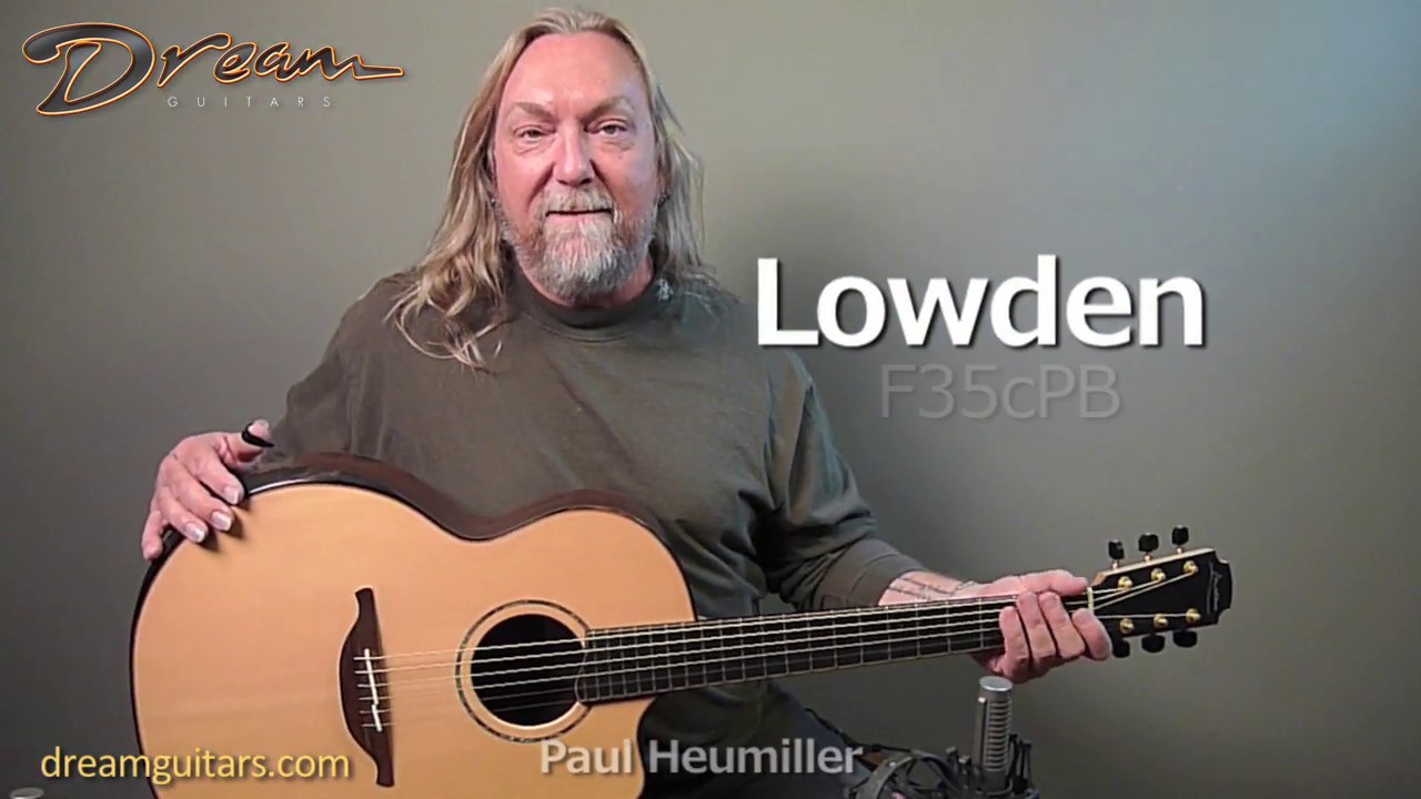 2009 Lowden F35c PB, Honduran Rosewood & Adirondack Spruce